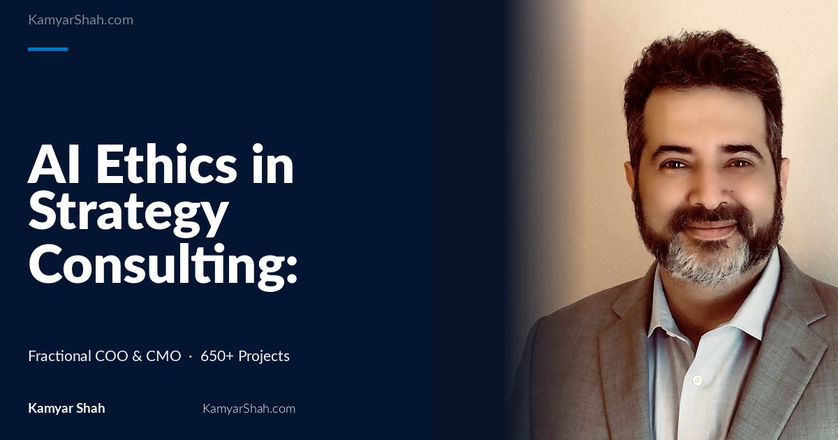 AI Ethics in Strategy Consulting: Balancing Innovation and Responsibility