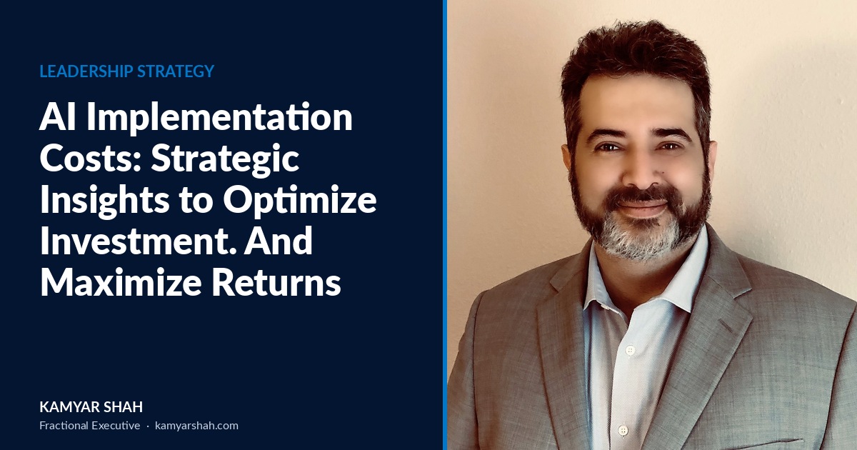 AI Implementation Costs: Strategic Insights to Optimize Investment and Maximize Returns