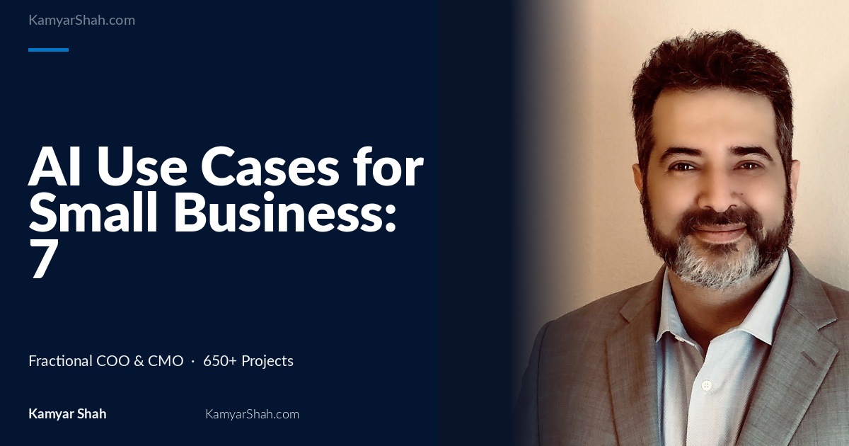 AI Use Cases for Small Business: 7 That Pay Back