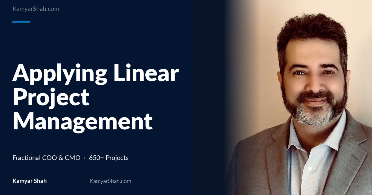 Applying Linear Project Management to Improve Consulting Outcomes