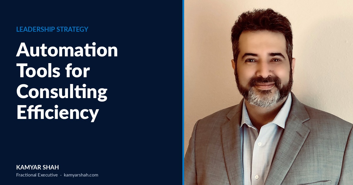 Automation Tools for Consulting Efficiency