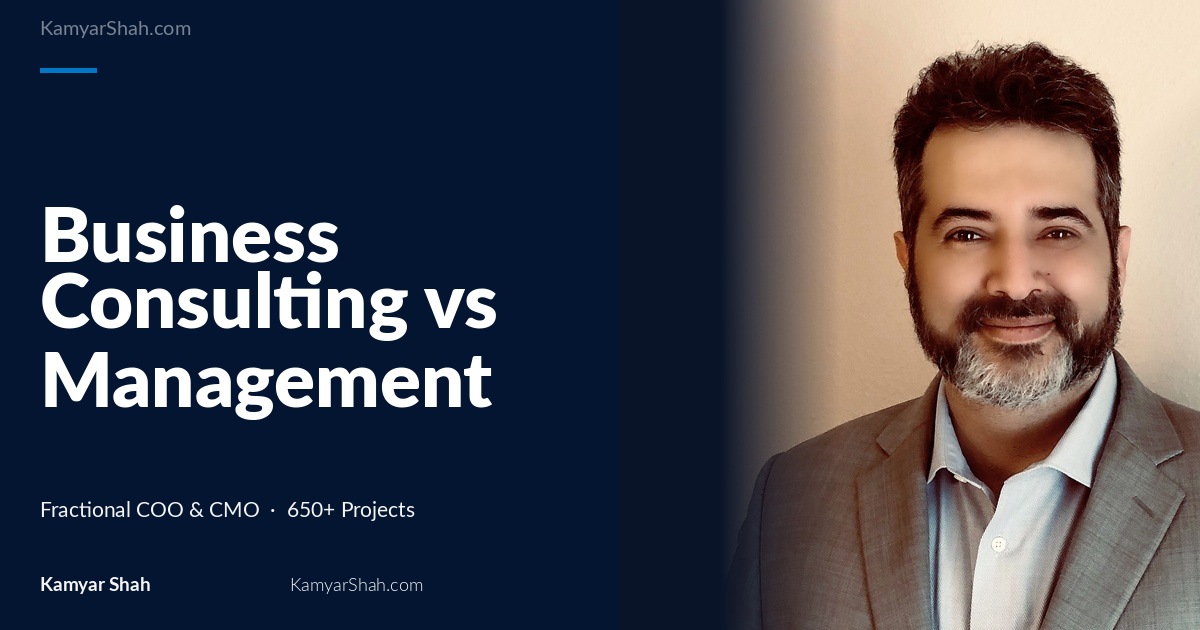 Business Consulting vs Management Consulting