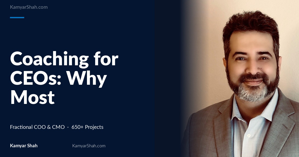 Coaching for CEOs: Why Most CEO Coaching Fails