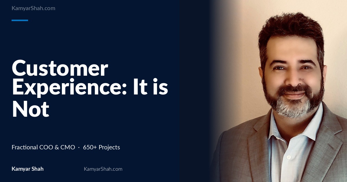 Customer Experience: It is Not Just About Satisfaction