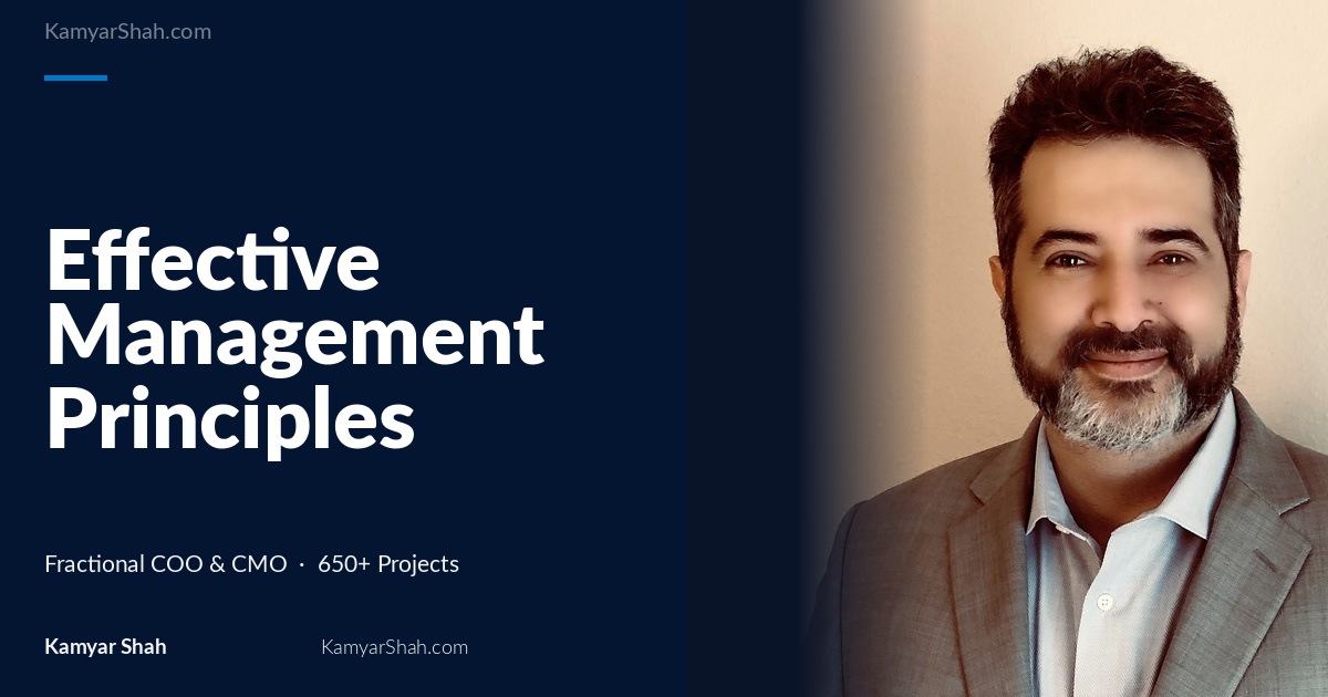 Effective Management Principles for Modern Leaders