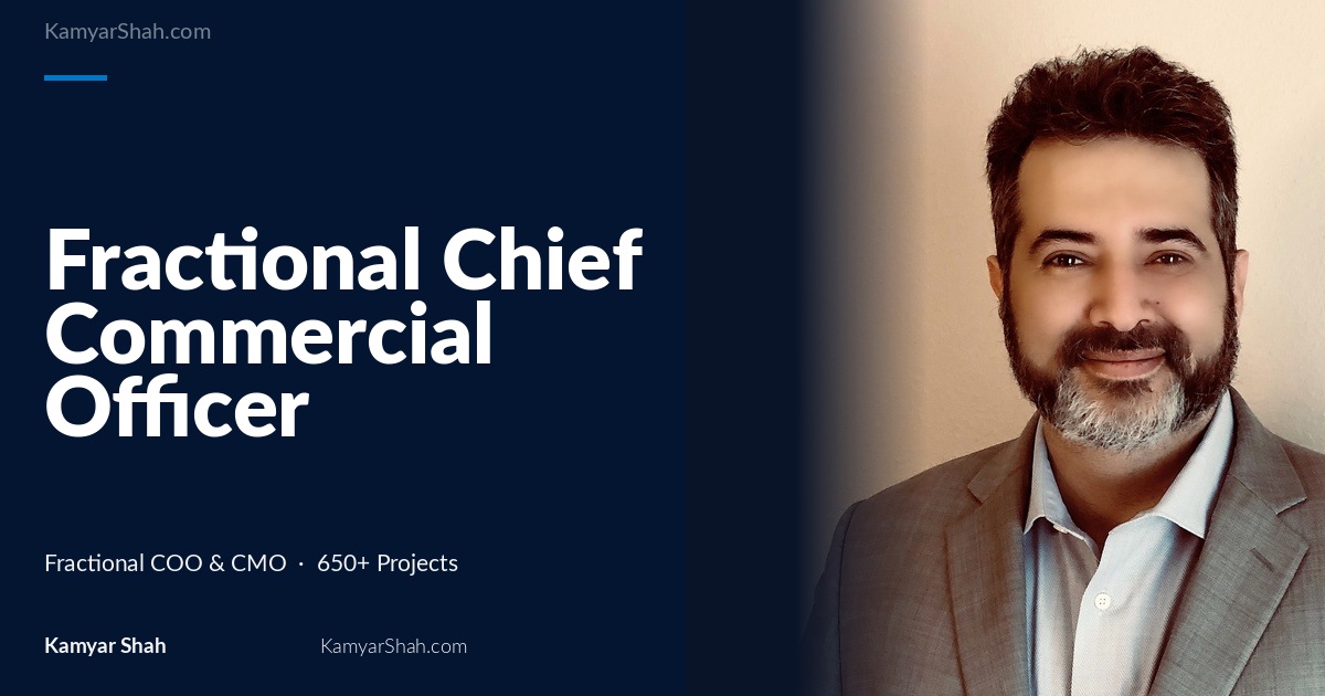 Fractional Chief Commercial Officer (CCO)