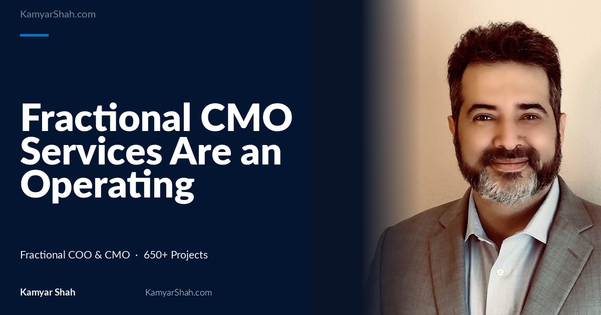 Fractional CMO Services Are an Operating System, Not a Role