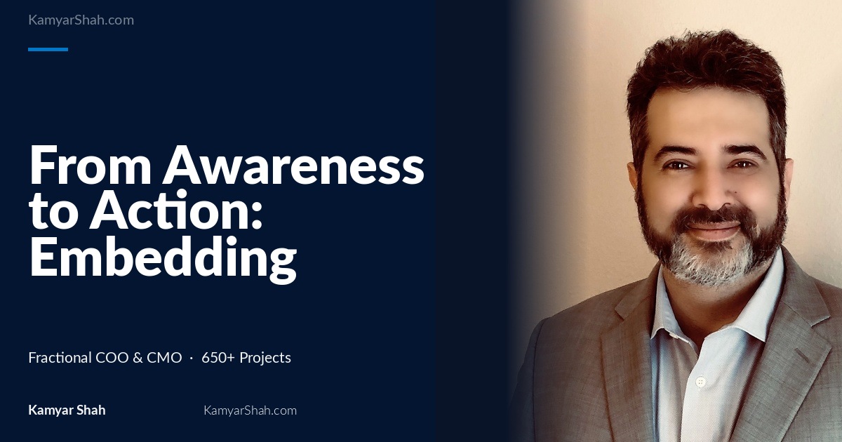 From Awareness to Action: Embedding Organizational Development for Lasting Impact