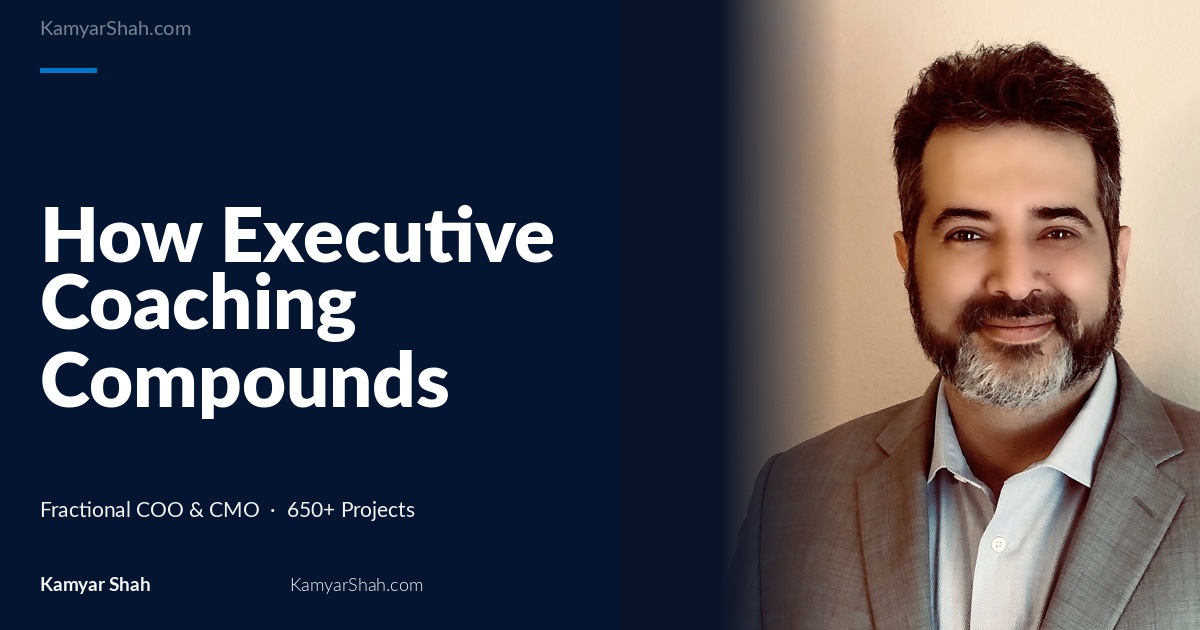 How Executive Coaching Compounds Performance in Remote Teams