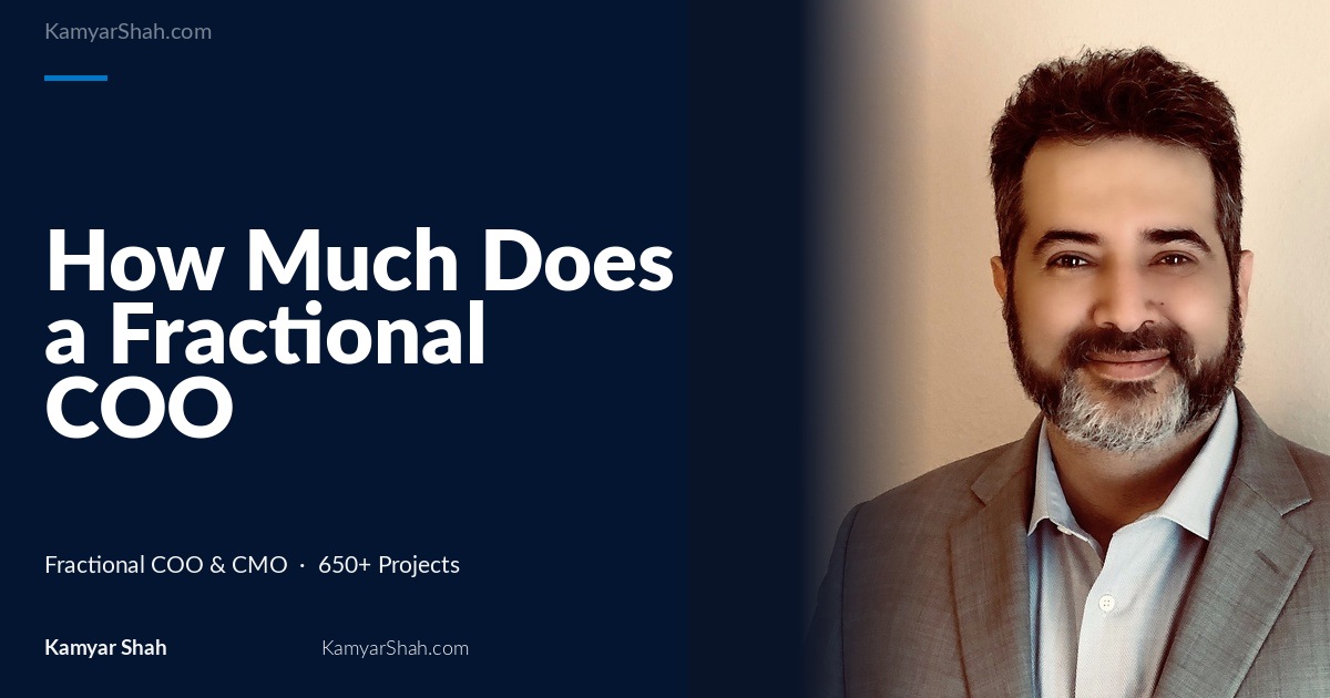 How Much Does a Fractional COO Cost? Benchmarks by Revenue Tier