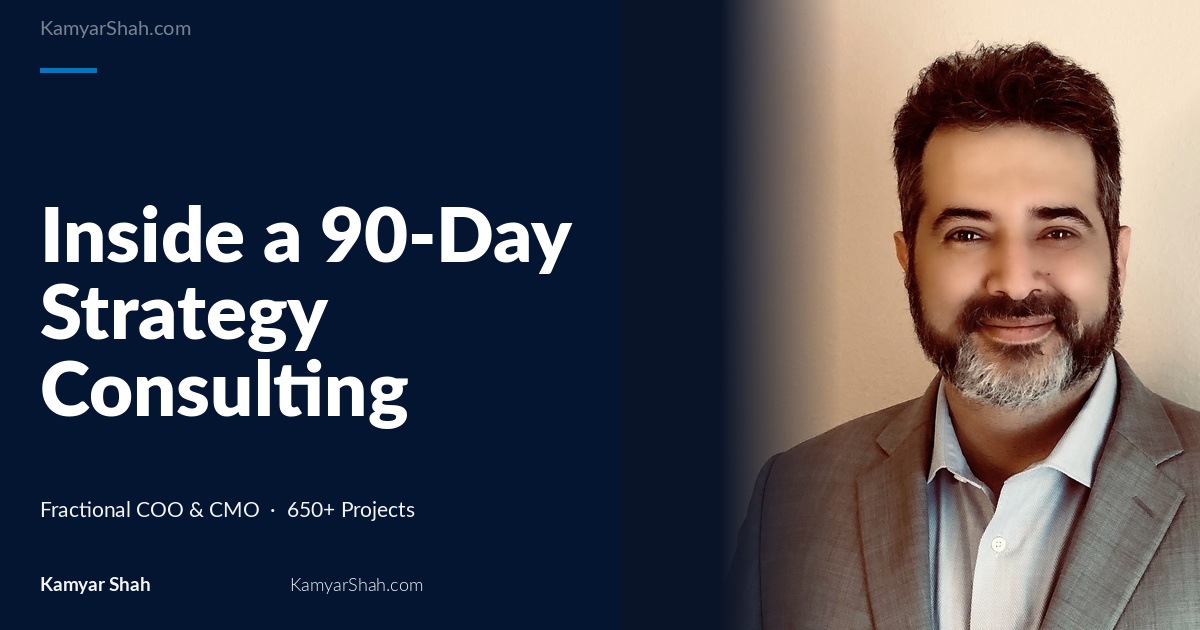 Inside a 90-Day Strategy Consulting Engagement: What Actually Changes