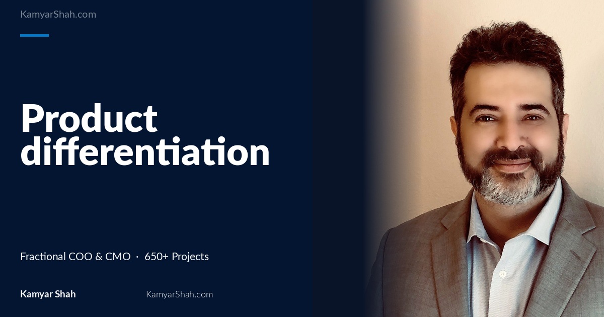 Product differentiation