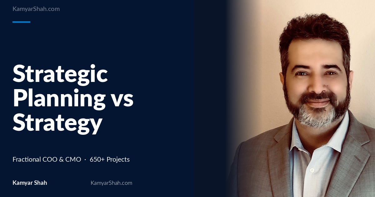 Strategic Planning vs Strategy Consulting: Why 73% of Plans Fail