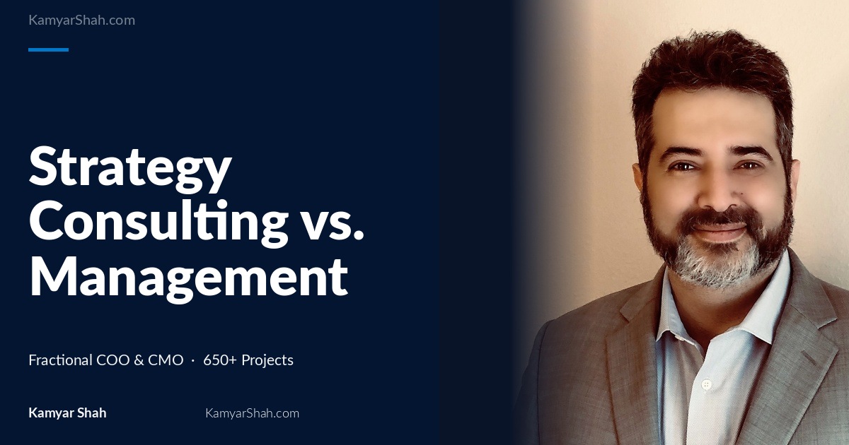Strategy Consulting vs. Management Consulting: Which One Does Your Business Actually Need