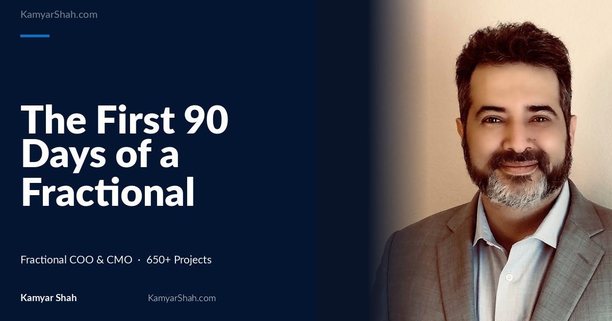The First 90 Days of a Fractional COO: What Changes and When
