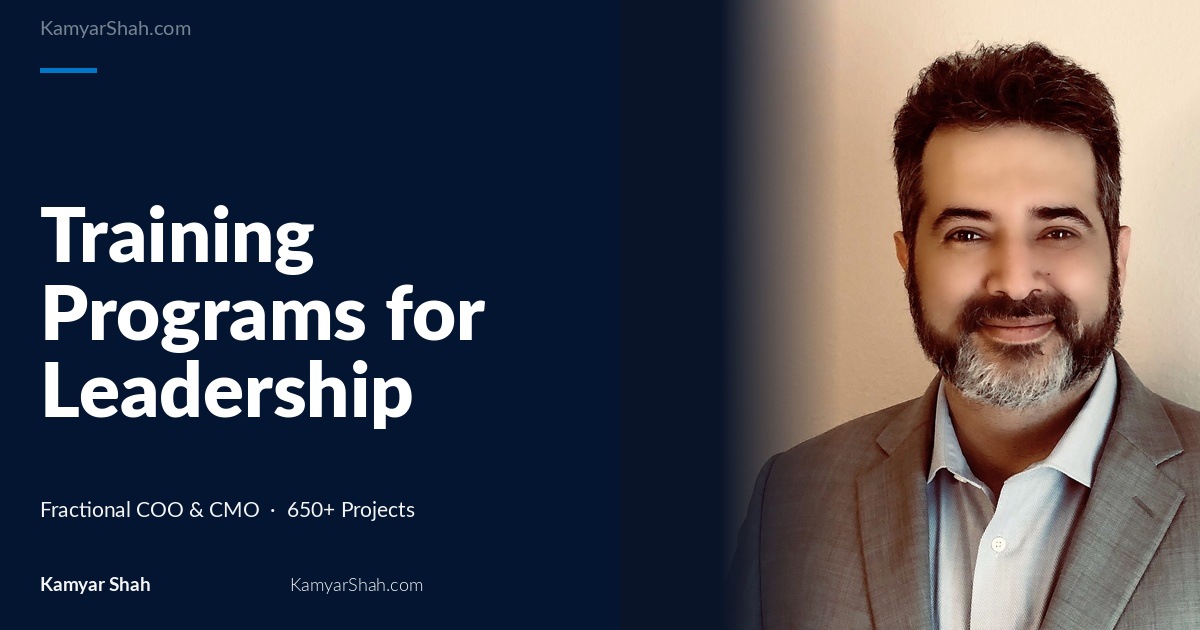 Training Programs for Leadership Development