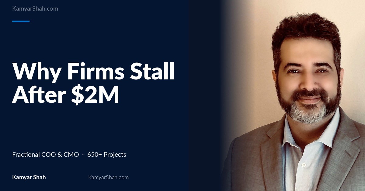 Why Firms Stall After $2M