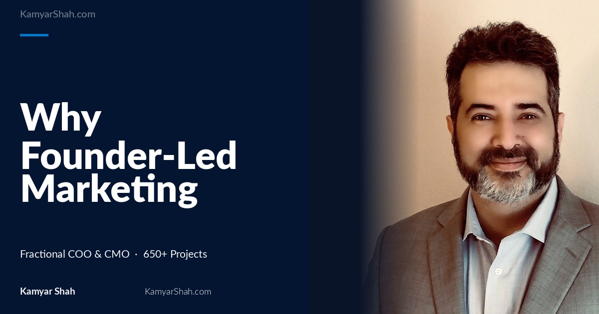 Why Founder-Led Marketing Collapses Before $10M Revenue