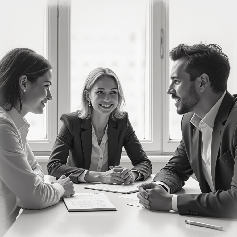 Business People Experts in discussion