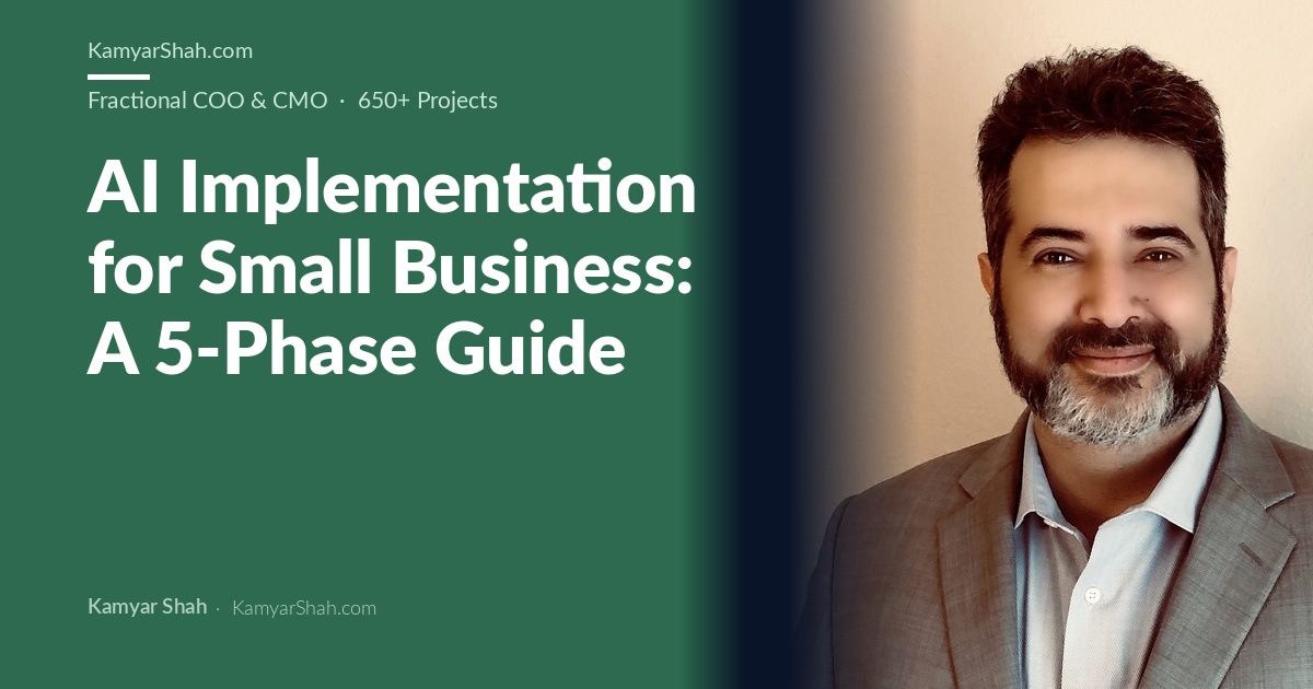 AI Implementation for Small Business: A 5-Phase Guide