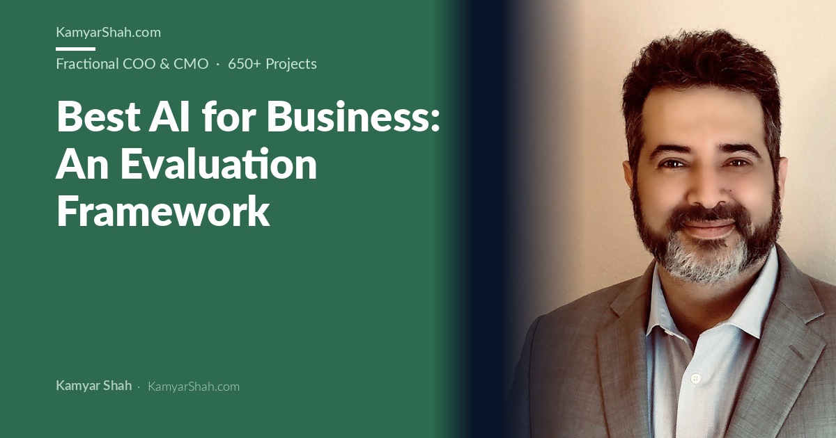 Best AI for Business: An Evaluation Framework