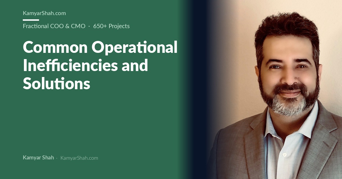 Common Operational Inefficiencies and Solutions
