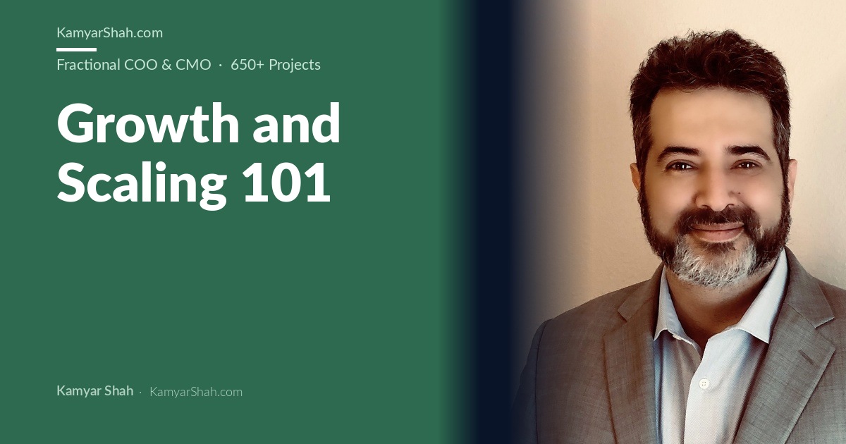 Growth and Scaling 101
